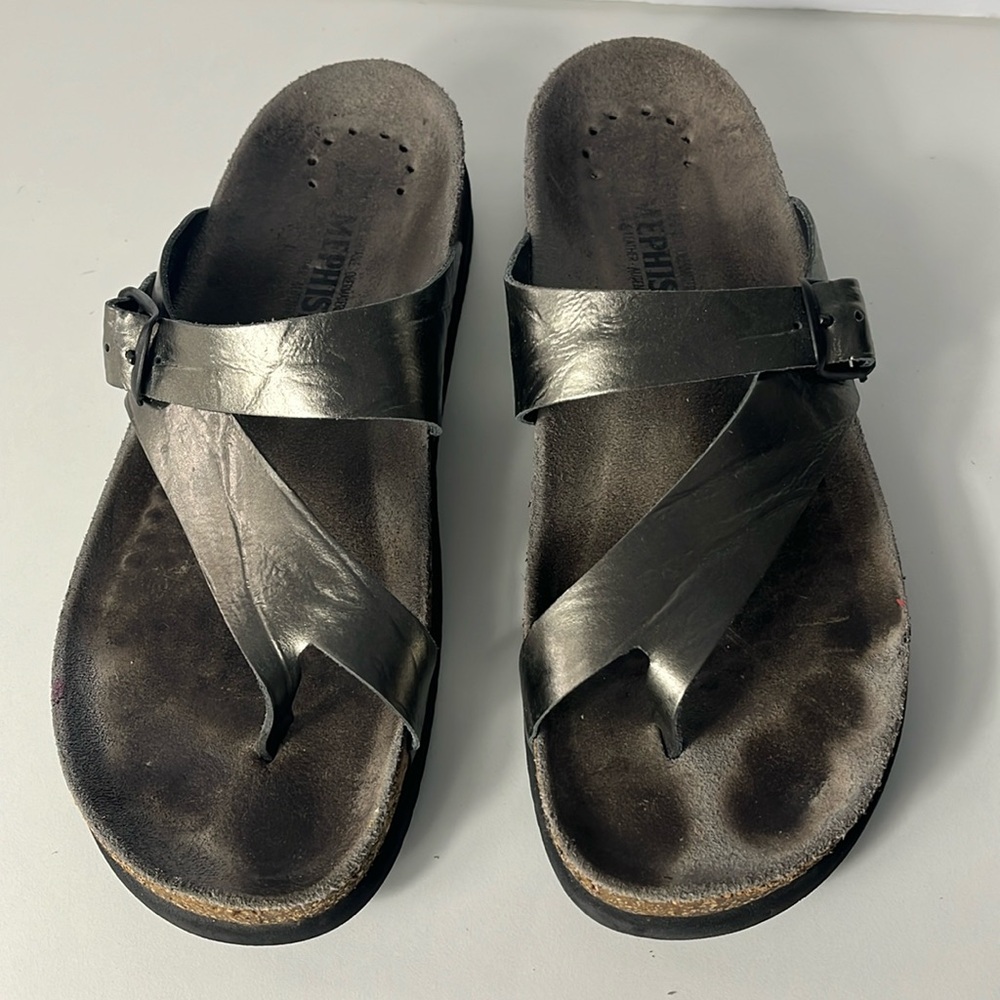 Mephisto Helen sandals brown leather women’s size US 8 EU 39